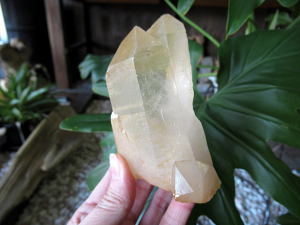 タンジェリーナクォーツ 水晶 原石 ブラジル産