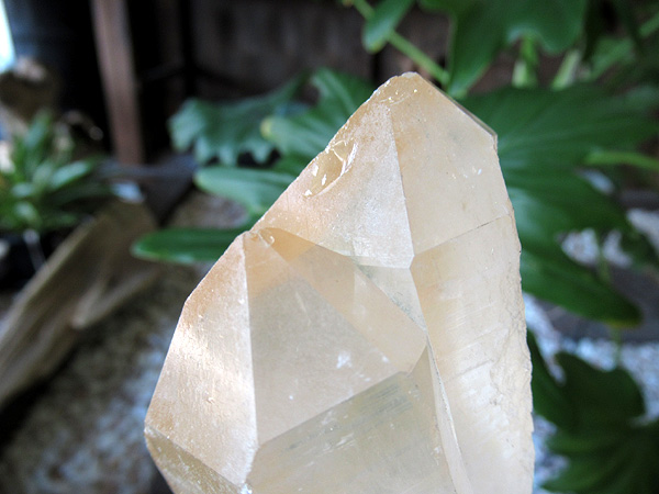 タンジェリーナクォーツ 水晶 原石 ブラジル産