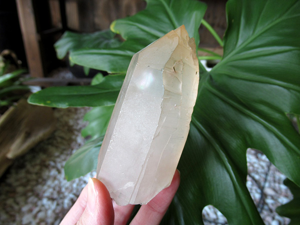 タンジェリーナクォーツ 水晶 原石 ブラジル産