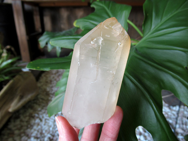 タンジェリーナクォーツ 水晶 原石 ブラジル産