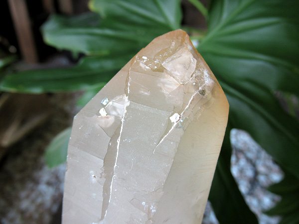 タンジェリーナクォーツ 水晶 原石 ブラジル産