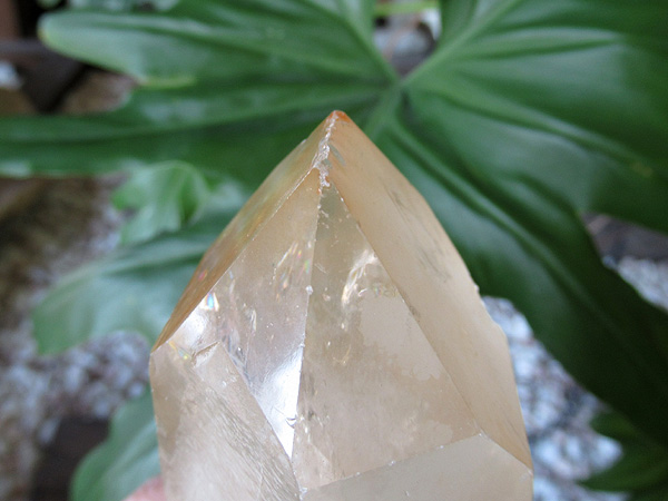 水晶　原石　ブラジル産 タンジェリーナクォーツ 水晶原石 ブラジル産 天然石専門店 【鬮石