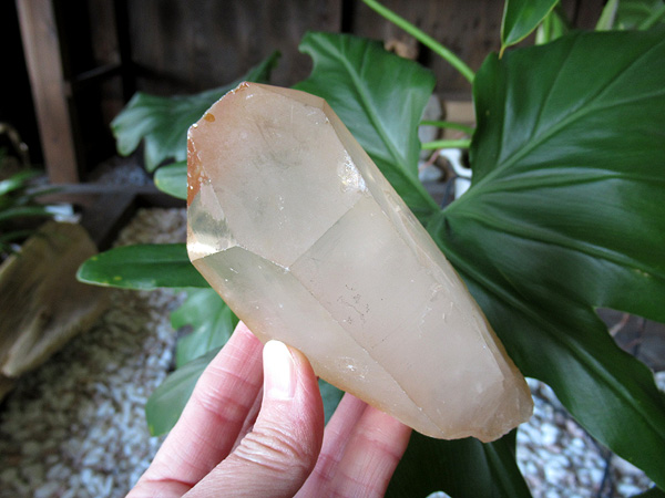 タンジェリーナクォーツ 水晶 原石 ブラジル産