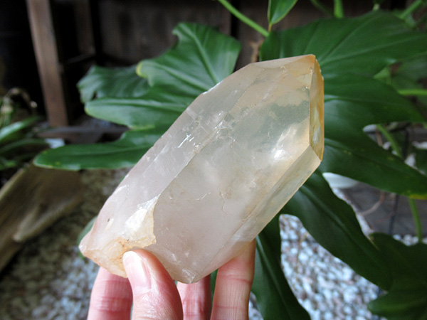 タンジェリーナクォーツ 水晶 原石 ブラジル産