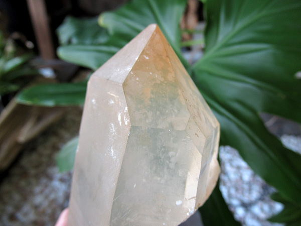 タンジェリーナクォーツ 水晶 原石 ブラジル産