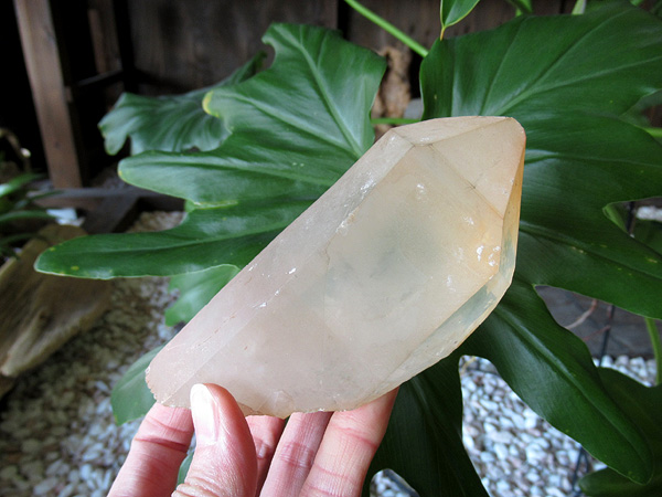 タンジェリーナクォーツ 水晶 原石 ブラジル産