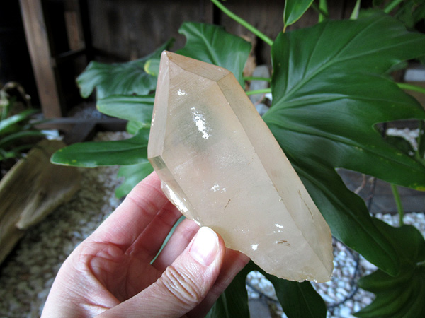 タンジェリーナクォーツ 水晶 原石 ブラジル産