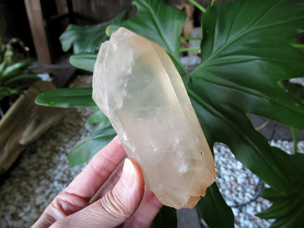 タンジェリーナクォーツ 水晶 原石 ブラジル産