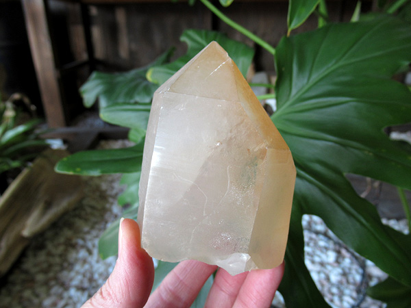 タンジェリーナクォーツ 水晶 原石 ブラジル産