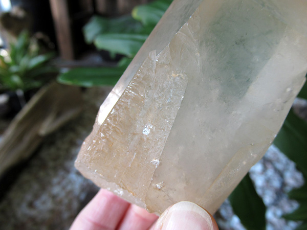 タンジェリーナクォーツ 水晶原石 ブラジル産 天然石専門店 【鬮石