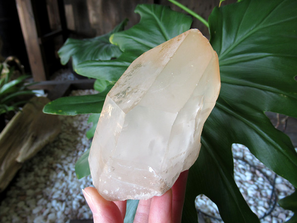 タンジェリーナクォーツ 水晶 原石 ブラジル産