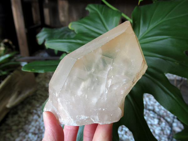 タンジェリーナクォーツ 水晶 原石 ブラジル産