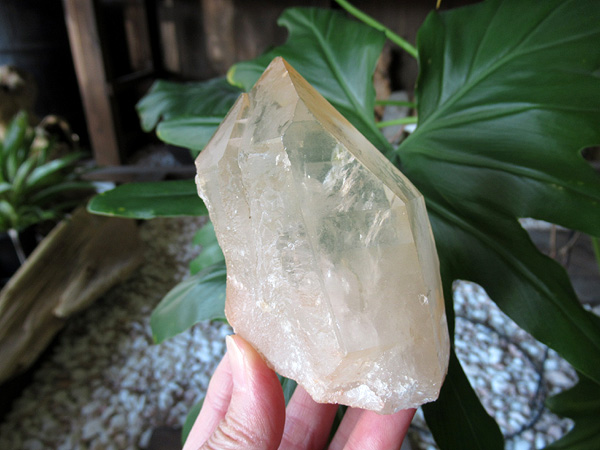 タンジェリーナクォーツ 水晶 原石 ブラジル産