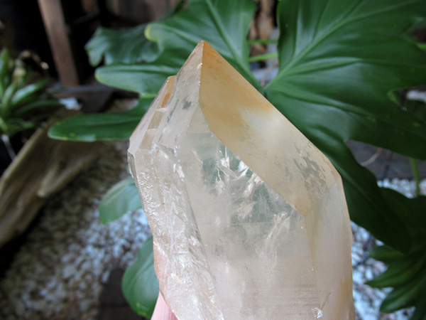 タンジェリーナクォーツ 水晶 原石 ブラジル産
