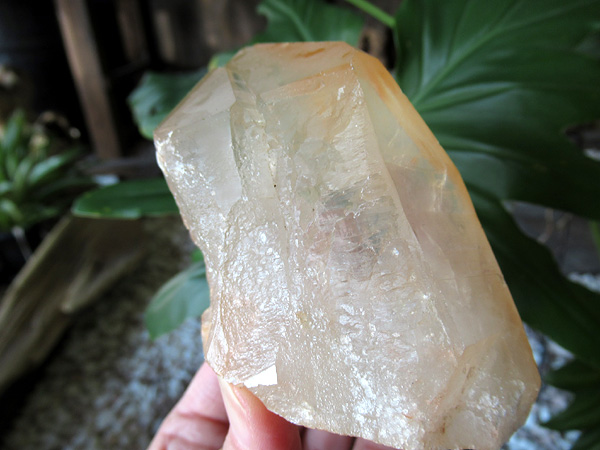 タンジェリーナクォーツ 水晶 原石 ブラジル産