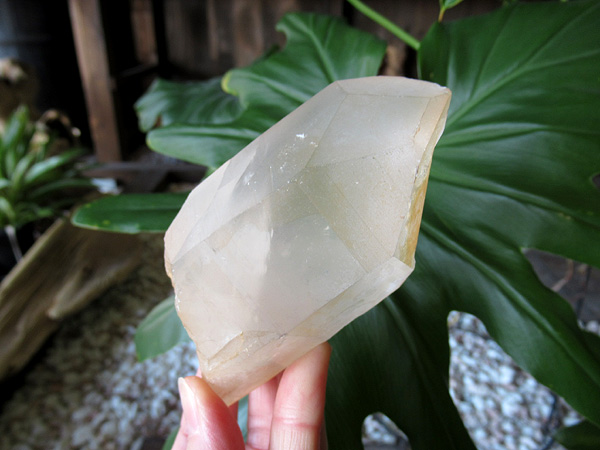 タンジェリーナクォーツ 水晶 原石 ブラジル産