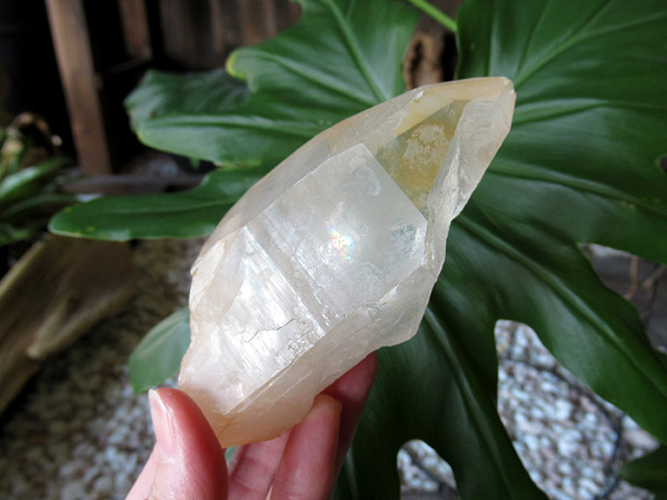 タンジェリーナクォーツ 水晶 原石 ブラジル産