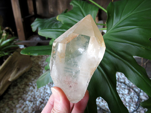 タンジェリーナクォーツ 水晶 原石 ブラジル産