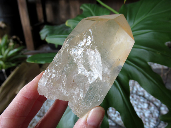 タンジェリーナクォーツ 水晶 原石 ブラジル産
