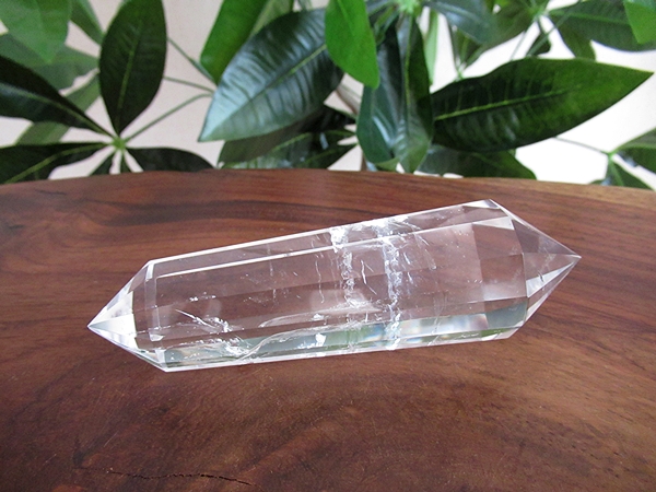 ブラジル トカンティンス州産 ヴォーゲルワンド 両剣水晶 ダブル
