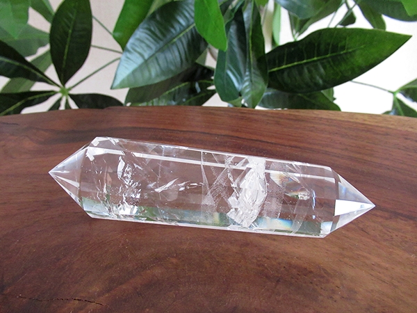ブラジル トカンティンス州産 ヴォーゲルワンド 両剣水晶 ダブル