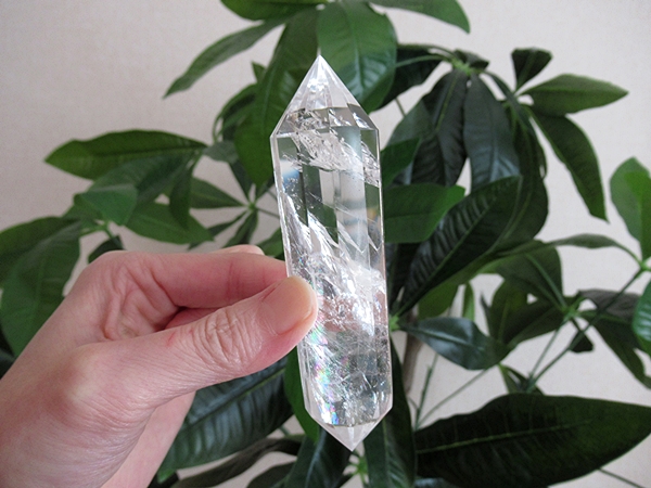 ヴォーゲルワンド 両剣水晶 ダブルポイント 水晶 トカンティンス産