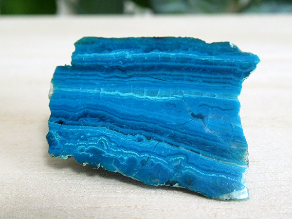 アリゾナ州 USA クリソコラ スライス 原石ポリッシュ 天然石