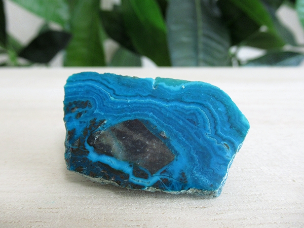 アリゾナ州 USA クリソコラ スライス 原石ポリッシュ 天然石