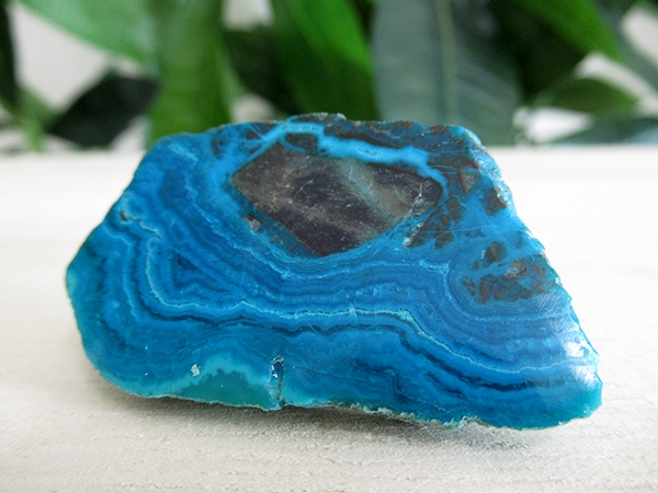 アリゾナ州 USA クリソコラ スライス 原石ポリッシュ 天然石