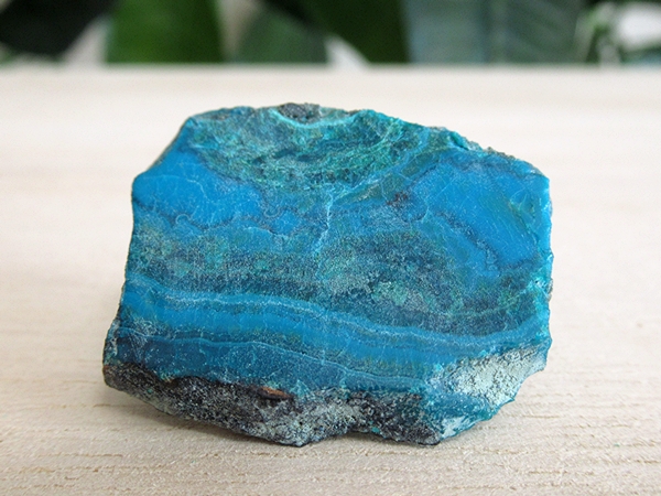 アメリカ アリゾナ州 クリソコラ スライス 原石 ポリッシュ