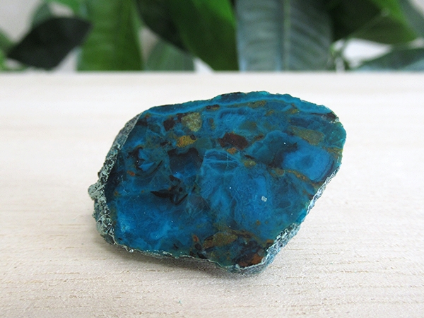 アリゾナ州 USA クリソコラ スライス 原石ポリッシュ 天然石