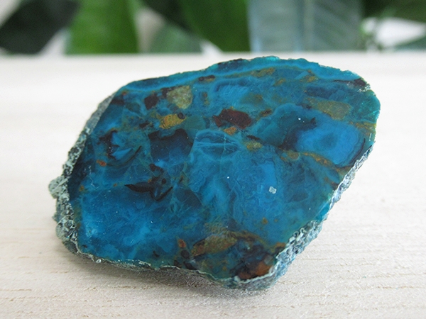アリゾナ州 USA クリソコラ スライス 原石ポリッシュ 天然石