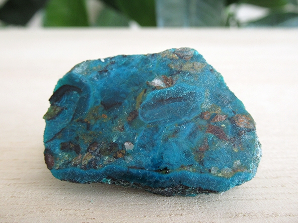 アリゾナ州 USA クリソコラ スライス 原石ポリッシュ 天然石
