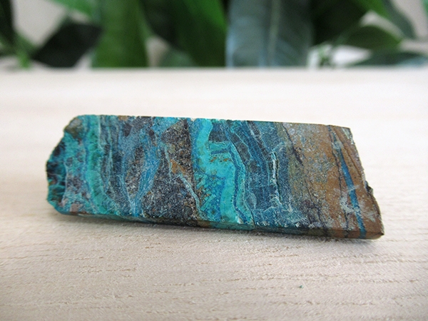 アリゾナ州 USA クリソコラ スライス 原石ポリッシュ 天然石