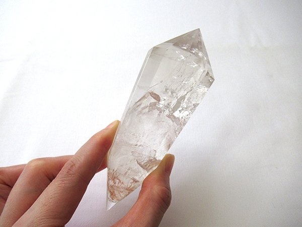 ブラジルコリント産 ヴォーゲルワンド ダブルポイント 両剣水晶