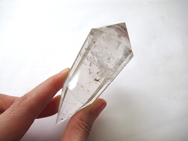 ブラジルコリント産 ヴォーゲルワンド ダブルポイント 両剣水晶