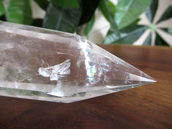 コリント産 ミナスジェライス州 ヴォーゲルワンド 両剣水晶 ダブルポイント