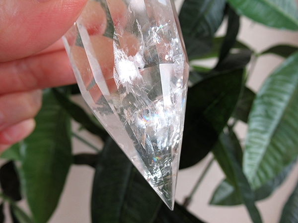 コリント産 ミナスジェライス州 ヴォーゲルワンド 両剣水晶 ダブルポイント