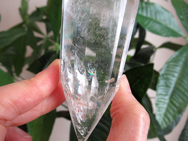 コリント産 ミナスジェライス州 ヴォーゲルワンド 両剣水晶 ダブルポイント