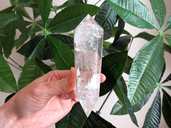 コリント産 ミナスジェライス州 ヴォーゲルワンド 両剣水晶 ダブルポイント