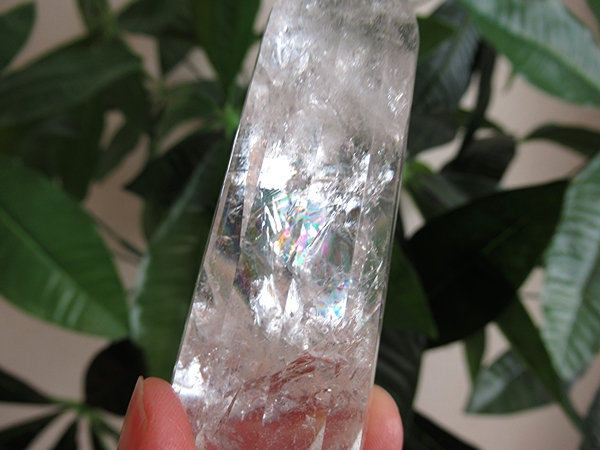 コリント産 ミナスジェライス州 ヴォーゲルワンド 両剣水晶 ダブルポイント