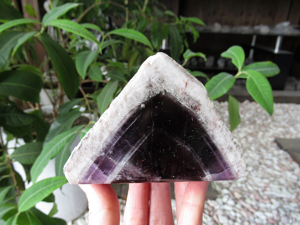 トラピッチェ アメジスト✨ 紫水晶 穴あき パーツ 原石 天然石