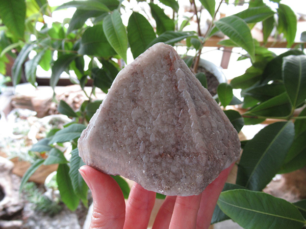 トラピッチェ アメジスト キャンドルクォーツ 原石 スライス | 天然石