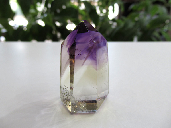 アメジストエレスチャル ポイント マダガスカル産 紫水晶