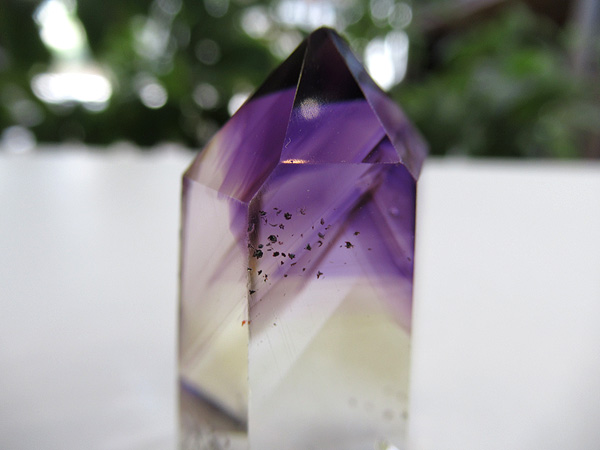 アメジストエレスチャル ポイント マダガスカル産 紫水晶