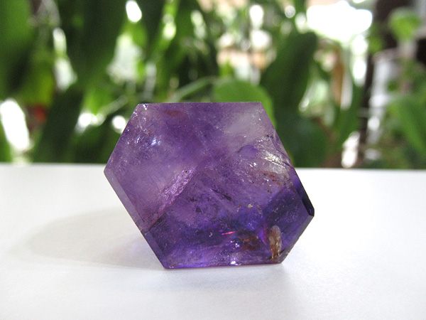 アメジストエレスチャル ポイント マダガスカル産 紫水晶