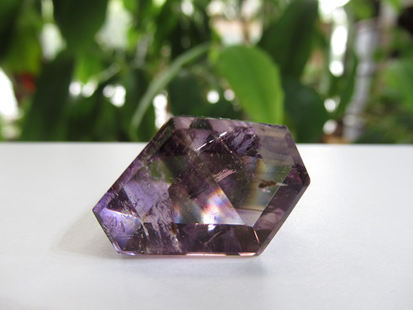 アメジストエレスチャル ポイント マダガスカル産 紫水晶