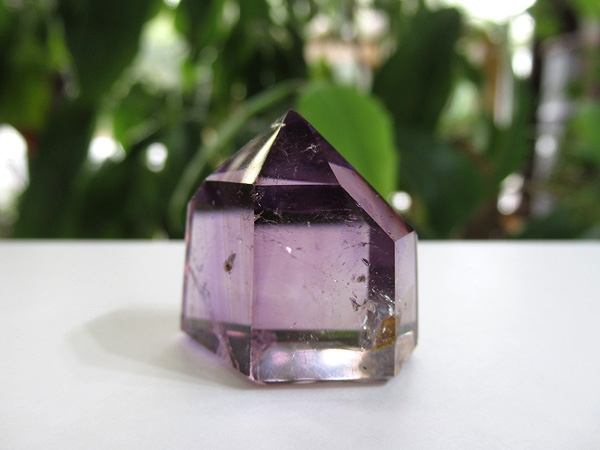 アメジストエレスチャル ポイント マダガスカル産 紫水晶