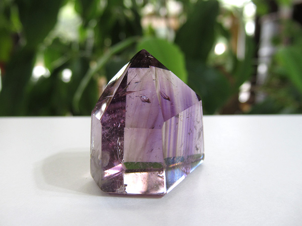 アメジストエレスチャル ポイント マダガスカル産 紫水晶