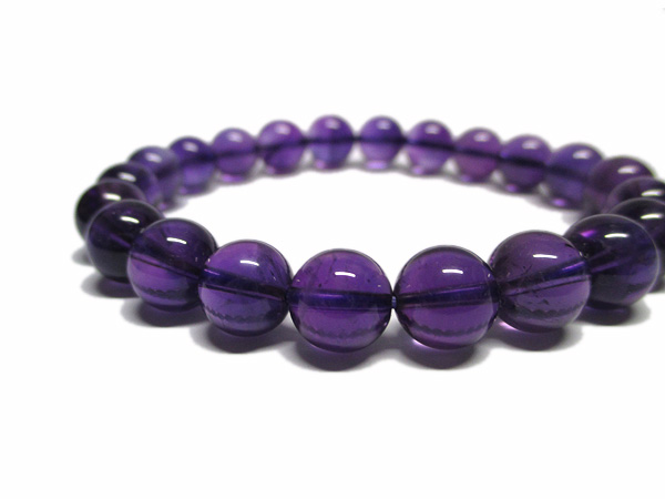 ◆アメジスト◆紫水晶ブレス◆8ミリ玉◆ 写真現品お届け】 8ミリ アメジスト（ 紫水晶 ） パワーストーン